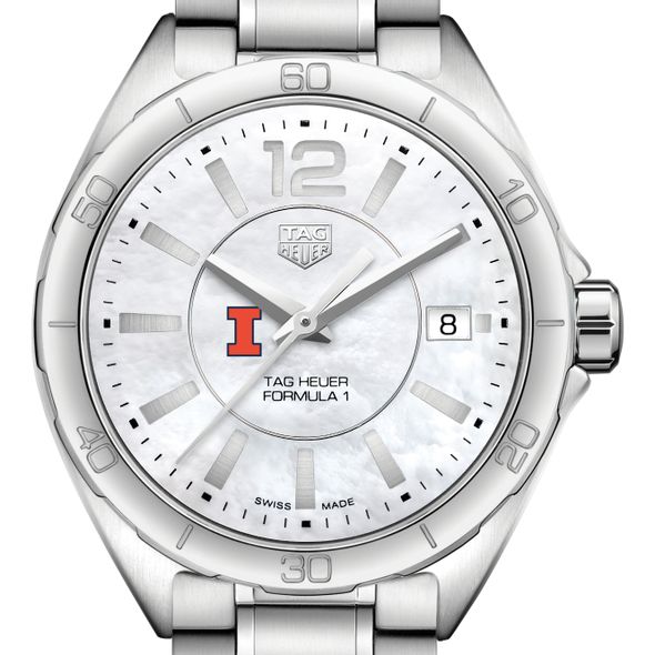 University of Illinois Women's TAG Heuer Formula 1 with MOP Dial