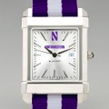 Northwestern University Collegiate Watch with NATO Strap for Men - Image 1