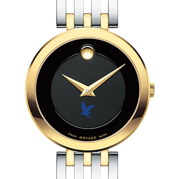 Embry-Riddle Women's Movado Esparanza Two-Tone Museum with Bracelet