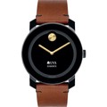 UVA Darden Men's Movado BOLD with Brown Leather Strap - Image 2