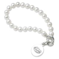 Florida Pearl Bracelet with Sterling Silver Charm