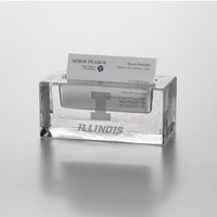 Illinois Glass Business Cardholder by Simon Pearce