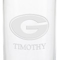 University of Georgia Iced Beverage Glasses - Set of 4 - Image 3
