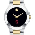 Stanford Women's Movado Collection Two-Tone Watch with Black Dial - Image 1