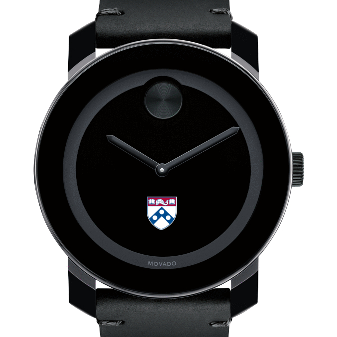 Penn Men's Movado BOLD with Leather Strap