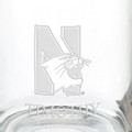 Northwestern University 13 oz Glass Coffee Mug - Image 3