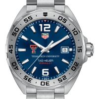 Texas Tech Men's TAG Heuer Formula 1 with Blue Dial