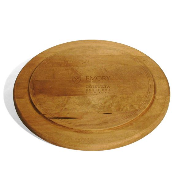 Emory Goizueta Round Bread Server - Image 1