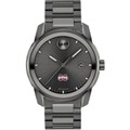 Mississippi State Men's Movado BOLD Gunmetal Grey with Date Window - Image 2