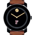 Fordham University Men's Movado BOLD with Brown Leather Strap - Image 1