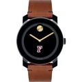 Fordham University Men's Movado BOLD with Brown Leather Strap - Image 2