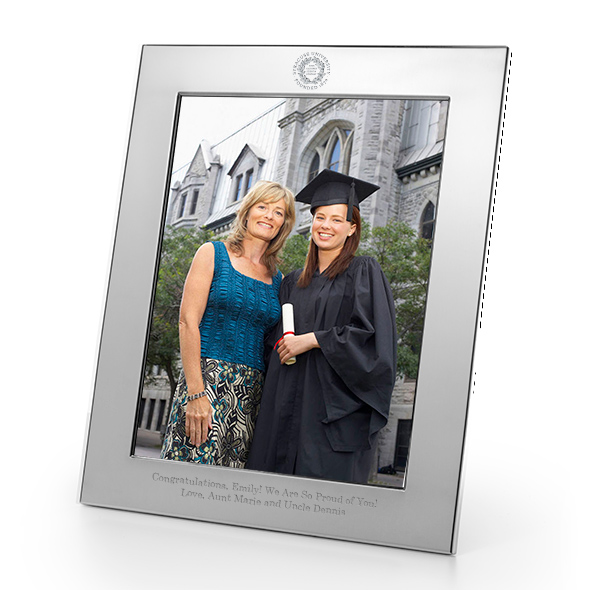 Syracuse University Polished Pewter 8x10 Picture Frame
