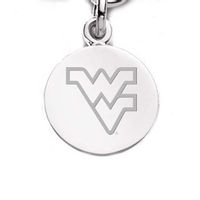 West Virginia University Sterling Silver Charm