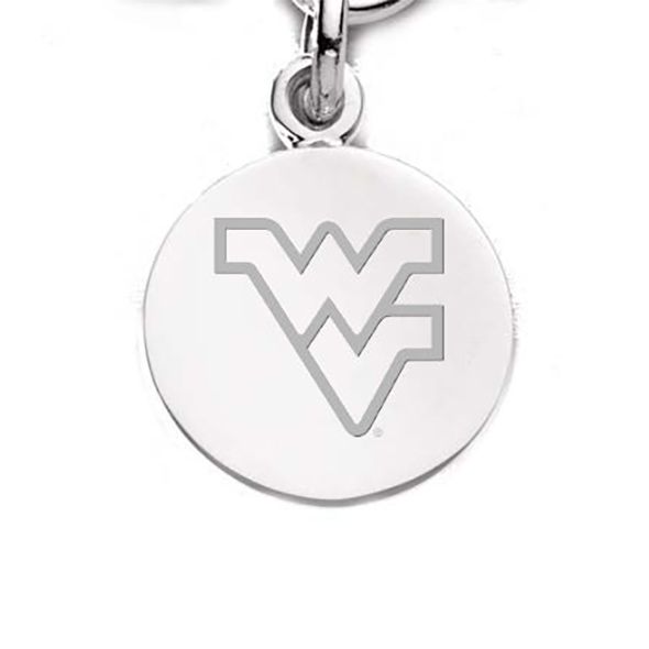 West Virginia University Sterling Silver Charm - Image 1