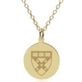 HBS 14K Gold Pendant & Chain - Image 1