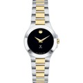 UVA Women's Movado Collection Two-Tone Watch with Black Dial - Image 2
