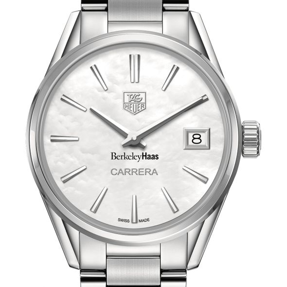 Berkeley Haas Women's TAG Heuer Steel Carrera with MOP Dial - Image 1