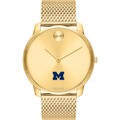Michigan Men's Movado Bold Gold 42 with Mesh Bracelet - Image 2