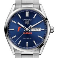 Florida Men's TAG Heuer Carrera with Blue Dial & Day-Date Window