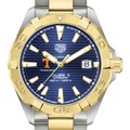 Tennessee Men's TAG Heuer Automatic Two-Tone Aquaracer with Blue Dial - Image 1