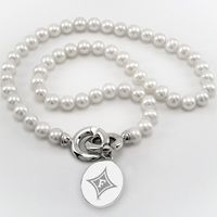 Furman Pearl Necklace with Sterling Silver Charm