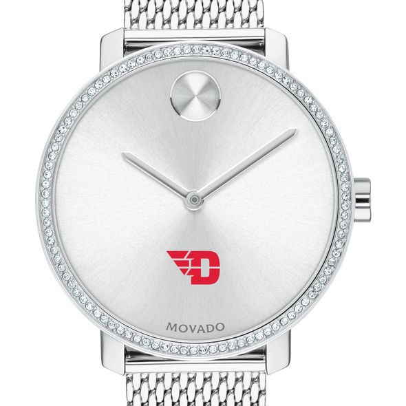 Dayton Women's Movado Bold with Crystal Bezel & Mesh Bracelet - Image 1