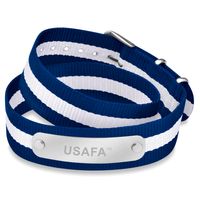 US Air Force Academy Double Wrap NATO ID Bracelet