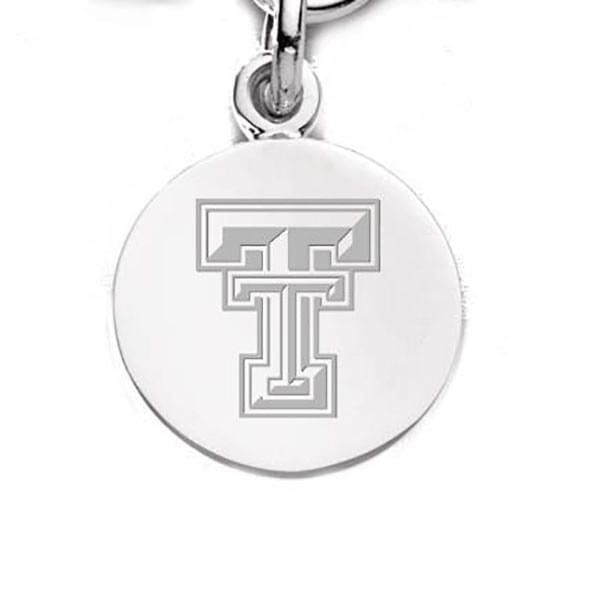 Texas Tech Sterling Silver Charm At M.lahart & Co.