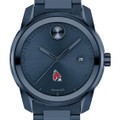 Ball State University Men's Movado BOLD Blue Ion with Date Window - Image 1