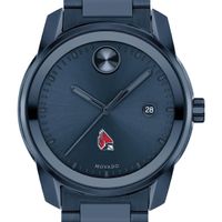 Ball State University Men's Movado BOLD Blue Ion with Date Window