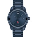 Ball State University Men's Movado BOLD Blue Ion with Date Window - Image 2