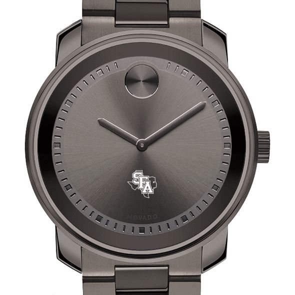 SFASU Men's Movado BOLD Gunmetal Grey - Image 1