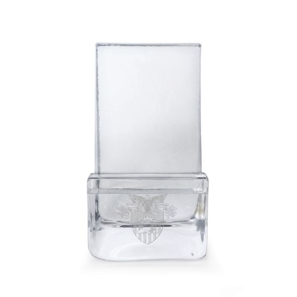 West Point Glass Phone Holder by Simon Pearce - Image 1