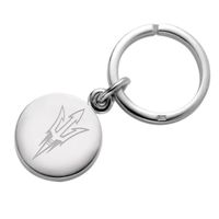 Arizona State Sterling Silver Insignia Key Ring