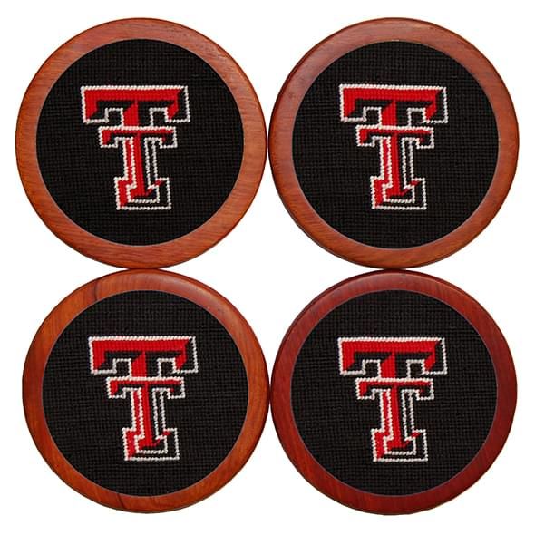 Texas Tech Needlepoint Coasters