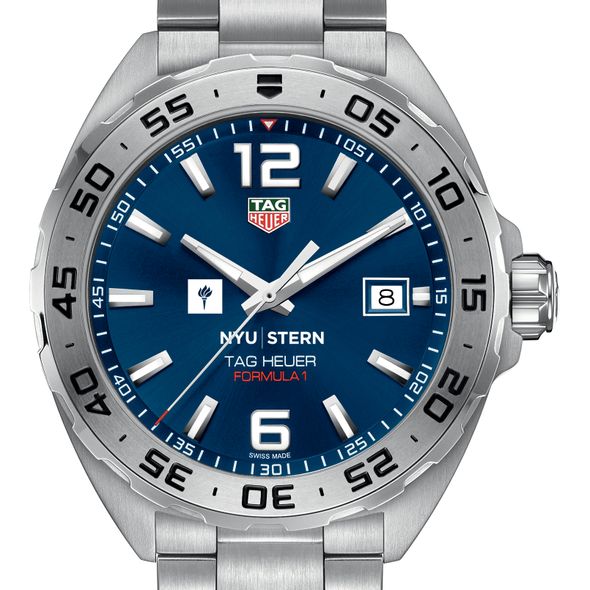NYU Stern Men's TAG Heuer Formula 1 with Blue Dial - Image 1