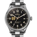 Notre Dame Shinola Watch, The Vinton 38mm Black Dial - Image 1