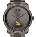 click to view Louisiana State University Men's Movado BOLD Gunmetal Grey - Image 1