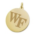 Wake Forest 14K Gold Charm - Image 1
