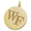 Wake Forest 14K Gold Charm - Image 2