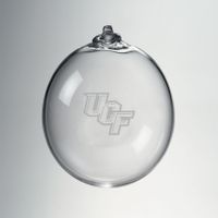 UCF Glass Ornament by Simon Pearce