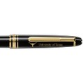 Texas Longhorns Montblanc Meisterstück Classique Ballpoint Pen in Gold - Image 2