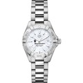 click to view Indiana University Women's TAG Heuer Steel Aquaracer w MOP Dial - Image 2