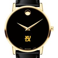 XULA Men's Movado Gold Museum Classic Leather