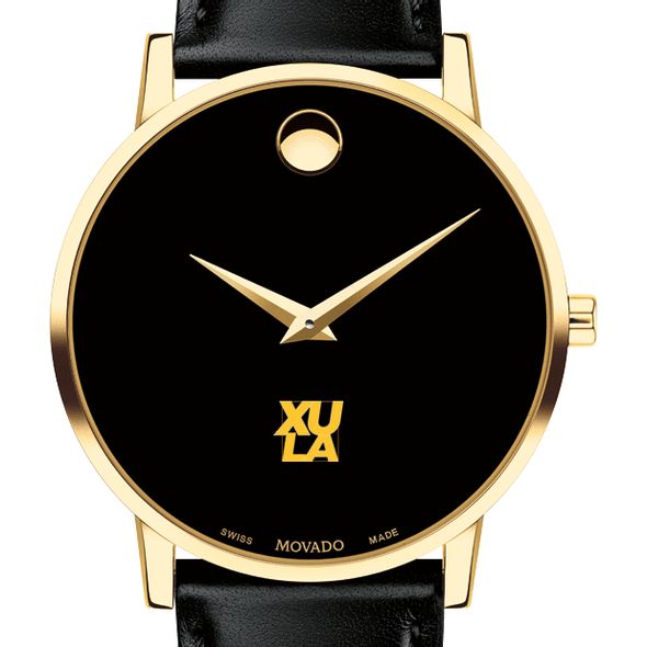 XULA Men's Movado Gold Museum Classic Leather - Image 1