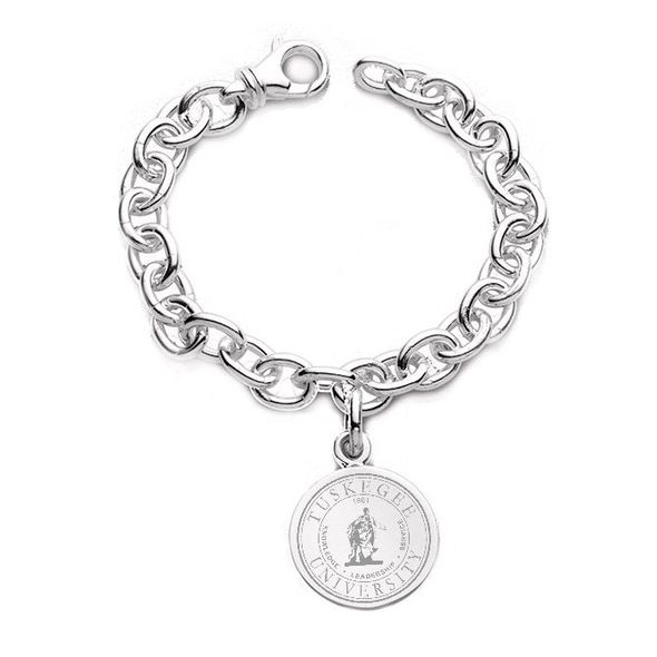 Tuskegee Sterling Silver Charm Bracelet - Image 1