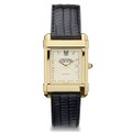 Charleston Men's Gold Quad with Leather Strap - Image 2