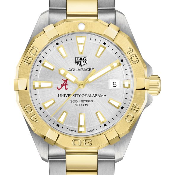 University of Alabama Men's TAG Heuer Two-Tone Aquaracer