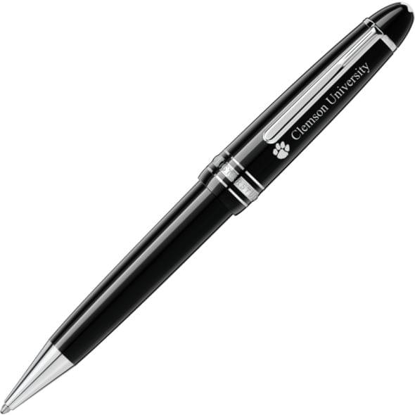 Clemson Montblanc Meisterstück LeGrand Ballpoint Pen in Platinum