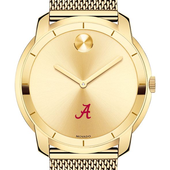 University of Alabama Men's Movado Gold Bold 44